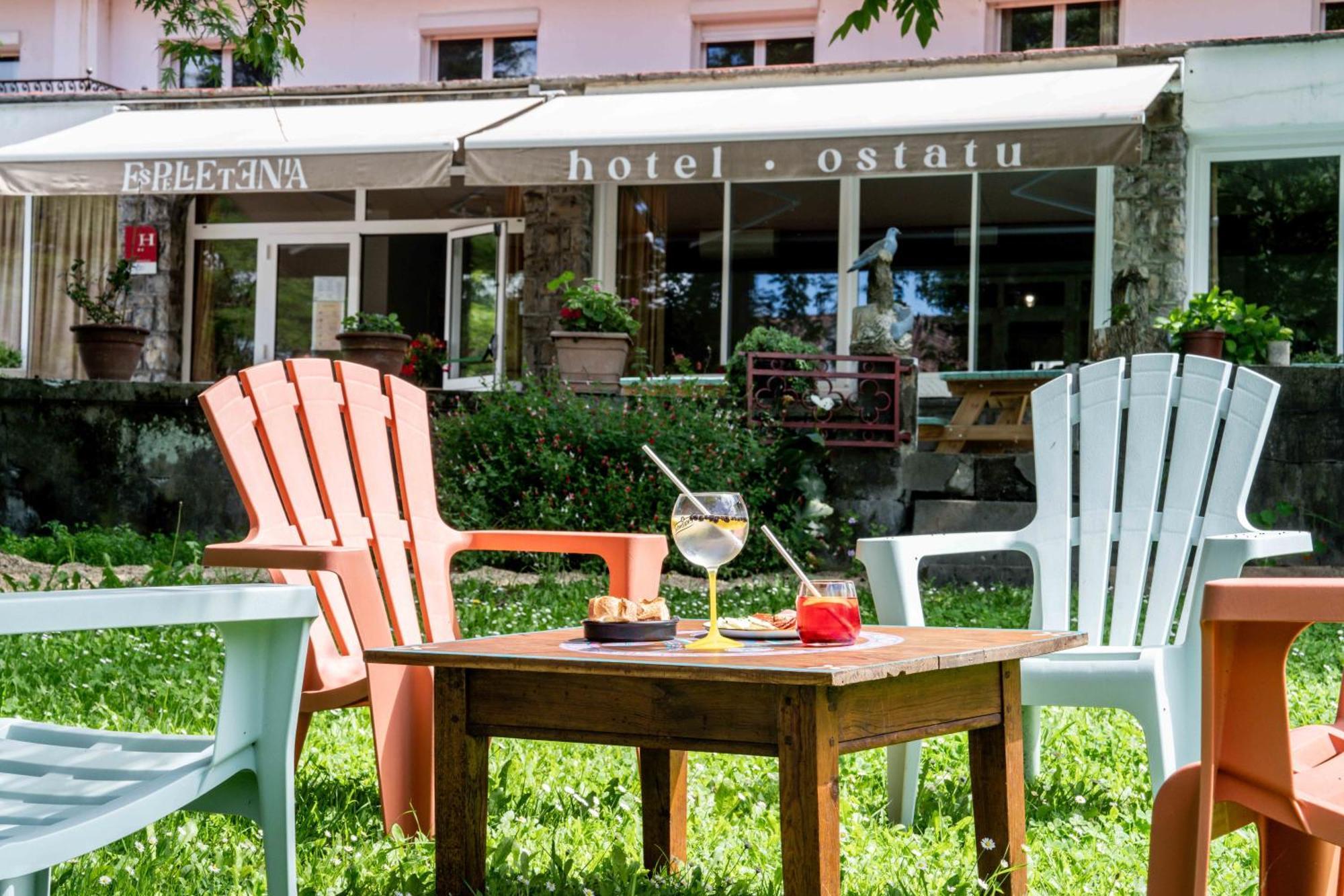 Larceveau-Arros-Cibits Logis Hotel Restaurant Espelletenia מראה חיצוני תמונה