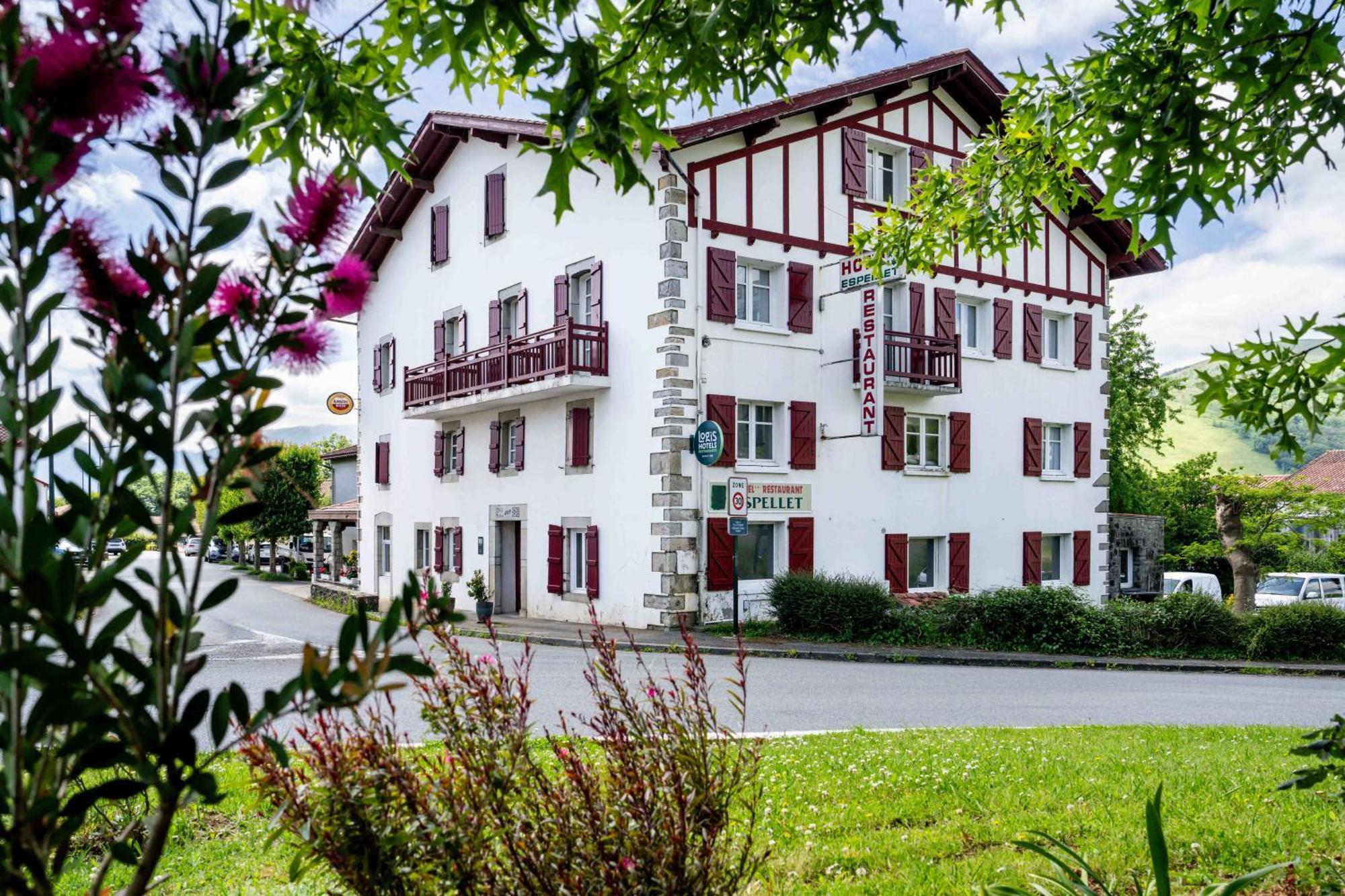 Larceveau-Arros-Cibits Logis Hotel Restaurant Espelletenia מראה חיצוני תמונה